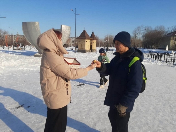 "Защитники Отечества". Поздравительная акция